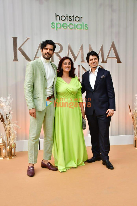 photos raveena tandon varun sood and others snapped at the trailer launch of karmma calling 5