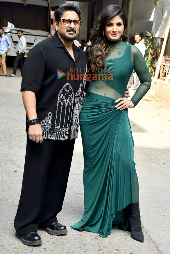 photos raveena tandon and arshad warsi snapped on the sets of jhalak dikhhla jaa 1