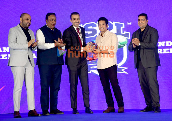Photos: Sachin Tendulkar attends the announcement of the Indian Street Premier League Photos: Sachin Tendulkar attends the announcement of the Indian Street Premier League