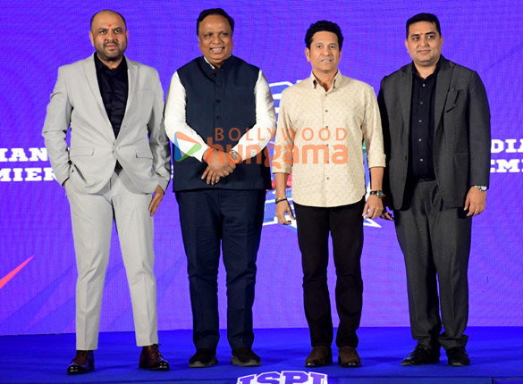 photos sachin tendulkar attends the announcement of the indian street premier league 5