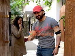 Photos: Saif Ali Khan spotted at Siddharth Anand’s office in Bandra