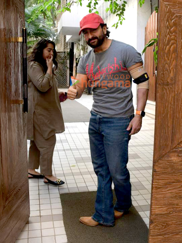 Photos: Saif Ali Khan spotted at Siddharth Anand’s office in Bandra | Parties & Events