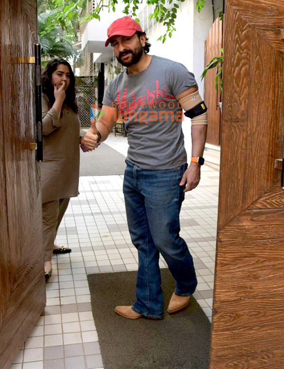 photos saif ali khan spotted at siddharth anands office in bandra 2