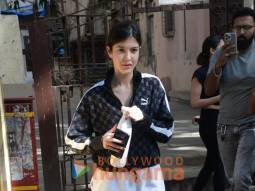 Photos: Shanaya Kapoor snapped outside a dance class in Khar