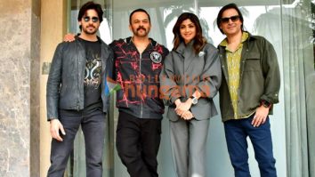 Photos: Sidharth Malhotra, Shilpa Shetty, Vivek Oberoi and Rohit Shetty snapped during Indian Police Force promotions