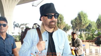 Photos: Sunny Deol and Chandrachur Singh snapped at the airport