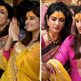 Raveena Tandon visits the Somnath Mahadev temple with daughter Rasha Thadani ahead of the release of her show Karmma Calling