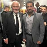Salman Khan receives love from Anthony Hopkins; latter says, "It was an honor to meet you"