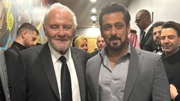 Salman Khan receives love from Anthony Hopkins; latter says, “It was an honor to meet you”