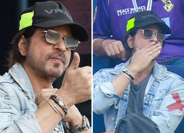 Shah Rukh Khan Gives Flying Kisses To Abu Dhabi Knight Riders Andre