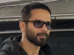 Shahid Kapoor’s all black airport look is definitely a vibe!