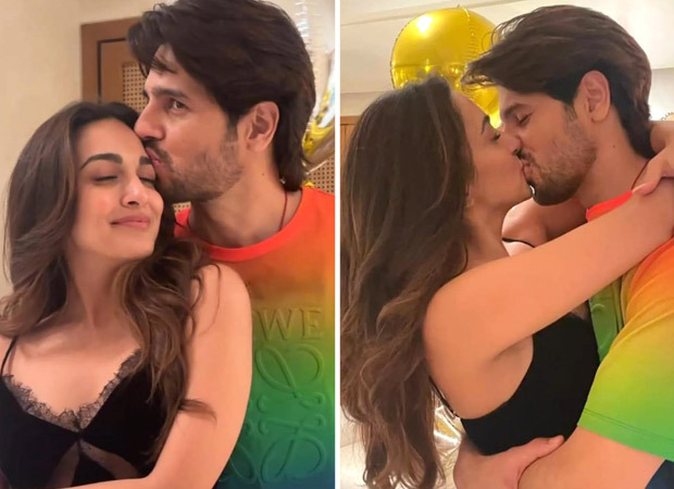 Kiara Advani shares passionate kiss as she wishes husband Sidharth Malhotra on his birthday