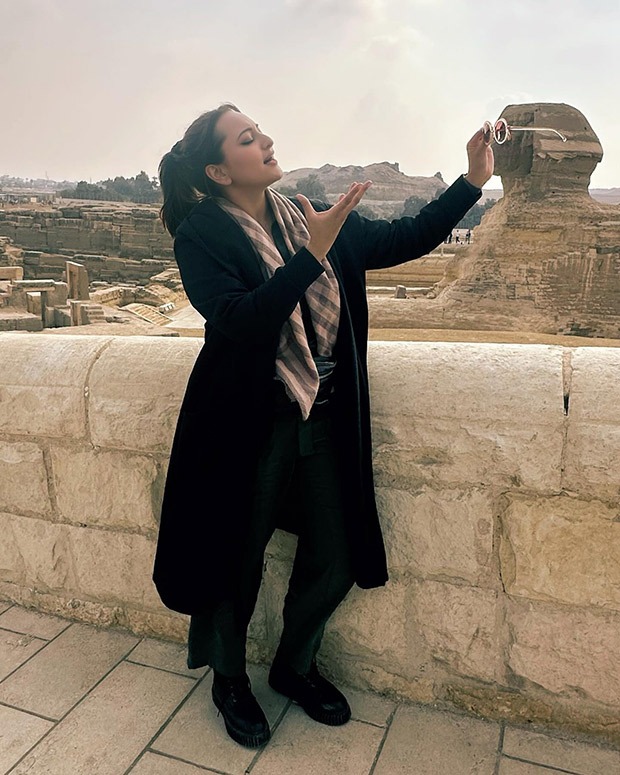 Sonakshi Sinha's Egyptian adventure: A Sphinx encounter is “just looking like a wow”