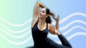 Sonnalli Seygall starts her day with some yoga