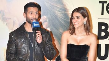 Teri Baaton Mein Aisa Uljha Jiya Trailer Launch: “I was really looking forward to work with Kriti Sanon because I really have enjoyed her work” praises Shahid Kapoor