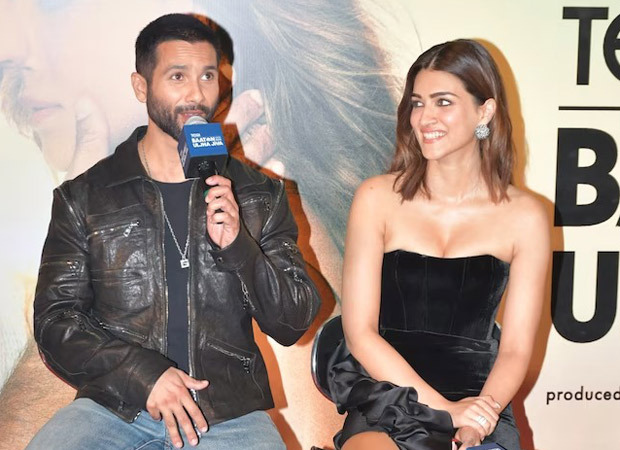 Teri Baaton Mein Aisa Uljha Jiya Trailer Launch: “I was really looking forward to work with Kriti Sanon because I really have enjoyed her work" praises Shahid Kapoor