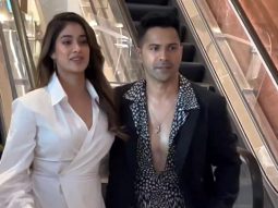 The Bawaal couple reunite! Varun Dhawan & Janhvi Kapoor