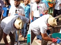 Jackie Shroff takes on cleaning duties at Mumbai’s Lord Ram temple; watch