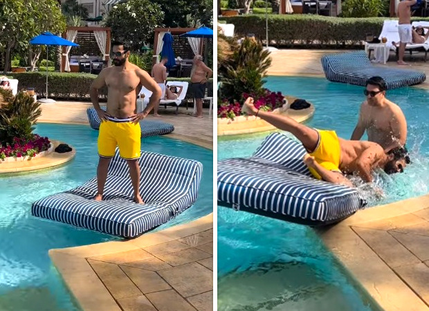 Varun Dhawan shares hilarious poolside mishap; watch
