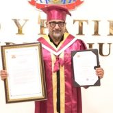 Vivek Ranjan Agnihotri receives a doctorate from the governor of Maharashtra; see post