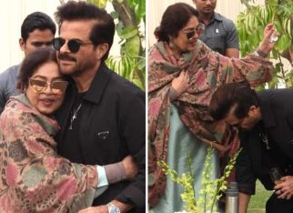 Anil Kapoor touches Kirron Kher’s feet in respect during lunch at Abhinav Bindra’s residence; see pics