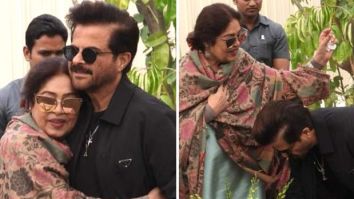 Anil Kapoor touches Kirron Kher’s feet in respect during lunch at Abhinav Bindra’s residence; see pics