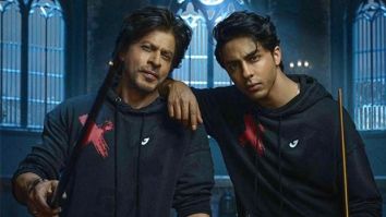 Shah Rukh Khan proudly showcases son Aryan’s brand at Mumbai airport advert; see post