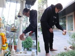 Amitabh Bachchan shares glimpses of his white temple at Jalsa residence; see pics
