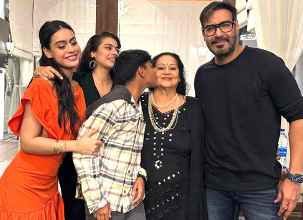 Ajay Devgn shares heartwarming family portrait to celebrate mother’s birthday; see pic