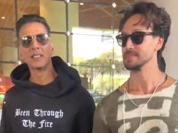 Double Trouble! Bade Miyan & Chote Miyan aka Akshay Kumar & Tiger Shroff at the airport