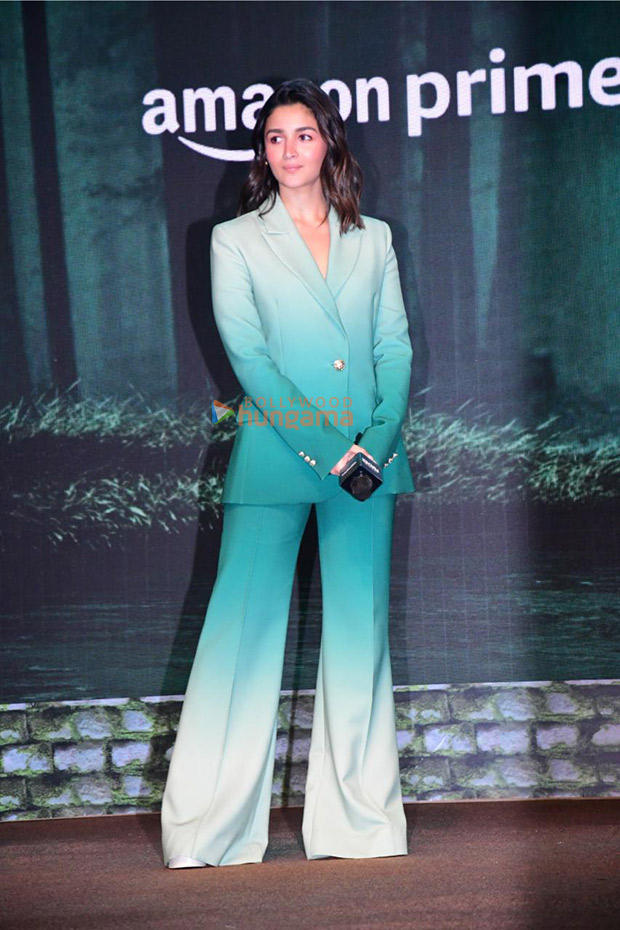 Alia Bhatt’s ombre pantsuit worth Rs. 2.26 Lakh for Poacher trailer launch is unique combination of sharp and sleek