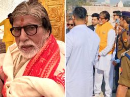 Amitabh Bachchan visits Ram Mandir in Ayodhya to seek blessings, videos go viral