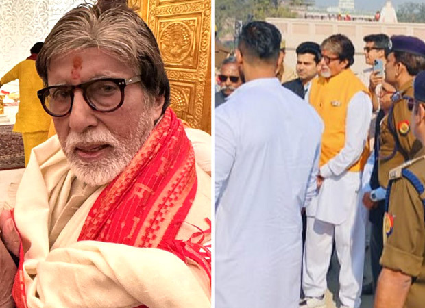 Amitabh Bachchan visits Ram Mandir in Ayodhya to seek blessings, videos go viral