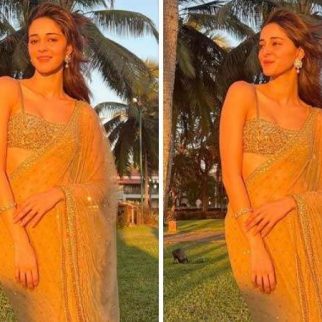 Ananya Panday shimmers in gold, adding Bollywood glamour to Rakul Preet and Jacky Bhagnani's wedding in Goa