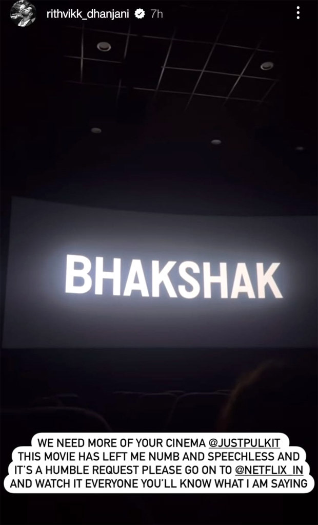 Bhumi Pednekar's sister Samiksha reviews Bhakshak You’ve outdone yourself and we are so proud of you