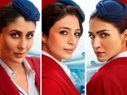 Crew: Kareena Kapoor, Tabu, and Kriti Sanon sizzle in new poster
