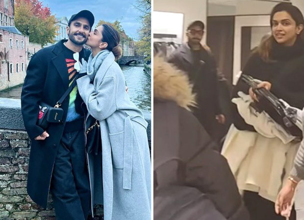 Deepika Padukone and Ranveer Singh spotted shopping together in Belgium; watch