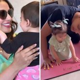 Bipasha Basu shares heartwarming video of daughter Devi attempting to spell her name; watch