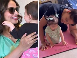 Bipasha Basu shares heartwarming video of daughter Devi attempting to spell her name; watch