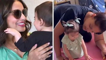 Bipasha Basu shares heartwarming video of daughter Devi attempting to spell her name; watch