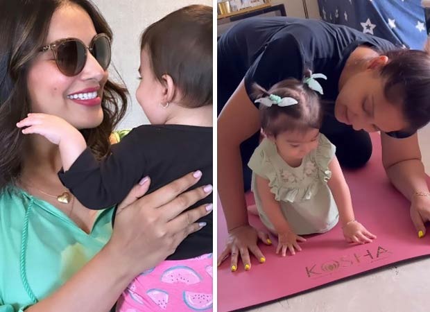 Bipasha Basu shares heartwarming video of daughter Devi attempting to spell her name; watch