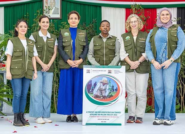 Dia Mirza attends the sixth session of the United Nations Environment Assembly (UNEA-6)