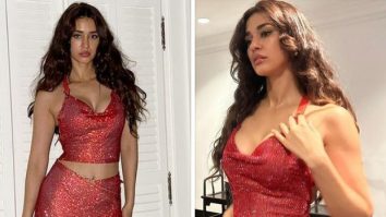 Disha Patani is redefining party glamour in glitzy red co-ord set