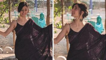 Dot’s latest ethnic look proves that you can never go wrong with a black saree