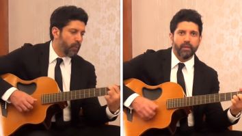 Farhan Akhtar strums guitar and whistles iconic Sholay theme; watch
