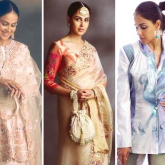 Genelia D'Souza shines in three stunning outfits, adding glamour to Jackky Bhagnani and Rakul Preet Singh's wedding celebrations