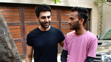 Kartik Aaryan meets fan who travelled over 1000 km on bicycle from Jhansi to see him, watch