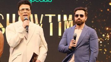 Karan Johar opens up on working with Emraan Hashmi for Showtime; says, “I promise you, he said he’s not a good kisser, he’s a great kisser”