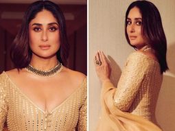 Kareena Kapoor Khan dons custom-made asymmetrical multikali by Abu Jani – Sandeep Khosla has 11,000 mirrors hand embroidered by 100 master craftsmen, details inside