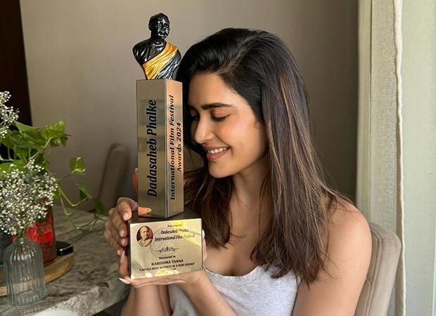 Karishma Tanna bags Critics Best Actress Award at Dadasaheb Phalke International Film Festival Award 2024: "It's a testament to the collective effort of the entire team"